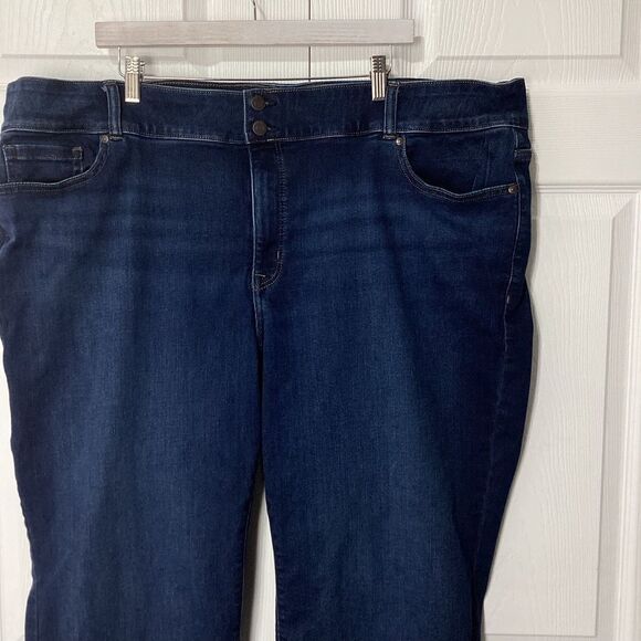 Lane Bryant High Rise Boot Cut Jeans Flex Magic Plus Size 28 - Picture 11 of 11